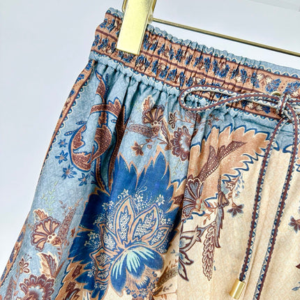 ELASTIC WAIST SILK SHORTS 25S IN HABUTAI SILK 266324