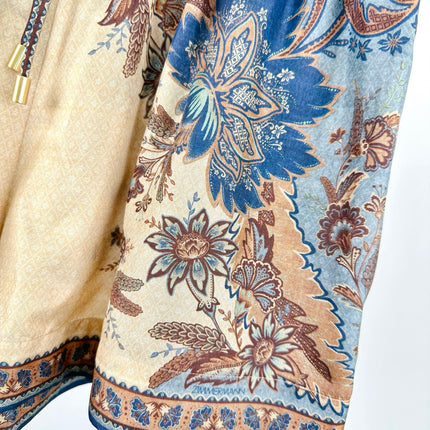 ELASTIC WAIST SILK SHORTS 25S IN HABUTAI SILK 266324