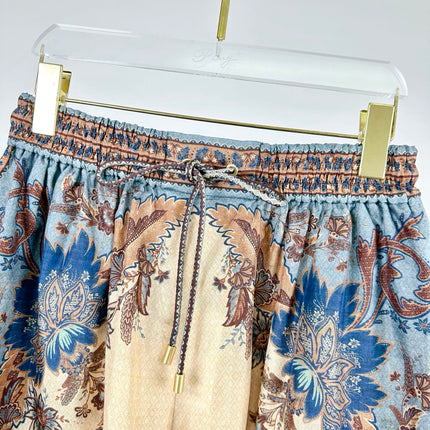 ELASTIC WAIST SILK SHORTS 25S IN HABUTAI SILK 266324