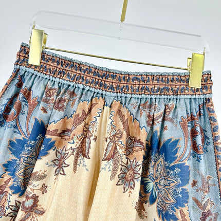 ELASTIC WAIST SILK SHORTS 25S IN HABUTAI SILK 266324