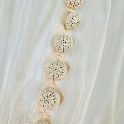 ZIMMERMANN LONG-SLEEVE PUFF-SLEEVE DRESS 270474