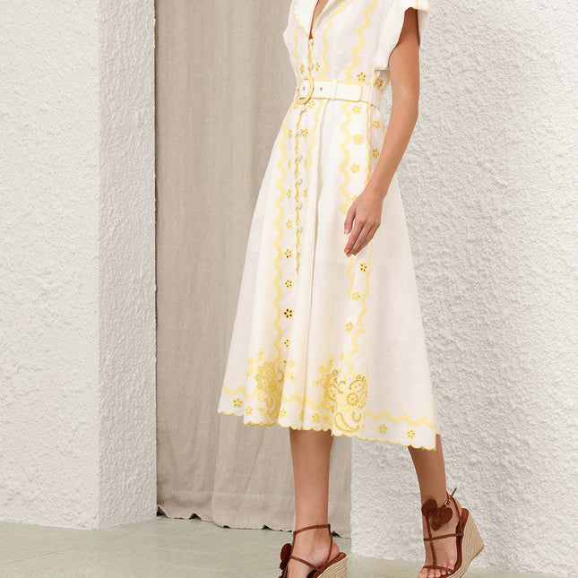 ZIMMERMANN MIDI DRESS 270260