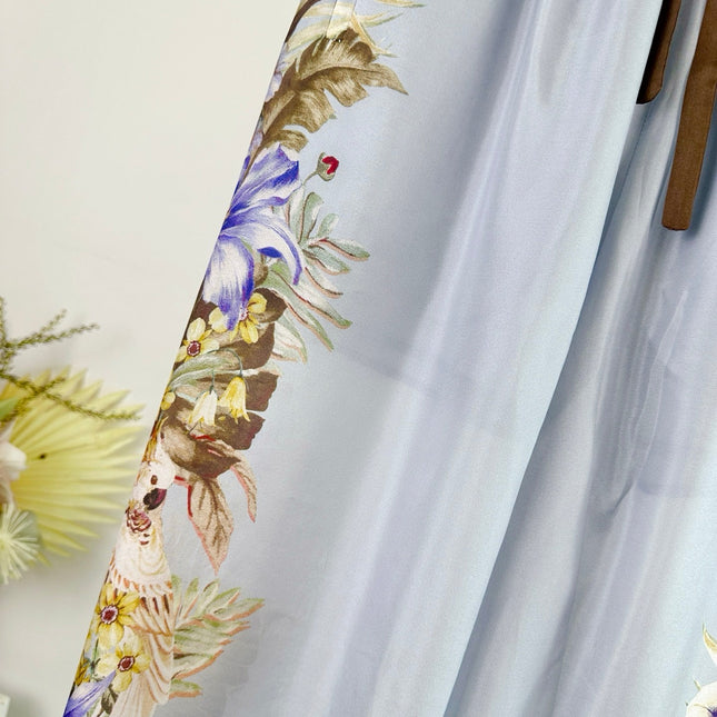 ZIMMERMANN WIDE-LEG PANTS WITH WAIST TIE 270125