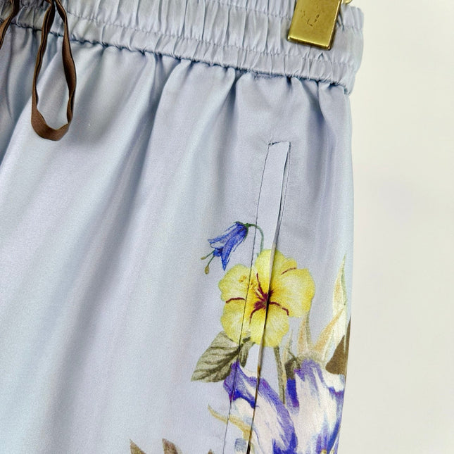 ZIMMERMANN WIDE-LEG PANTS WITH WAIST TIE 270125