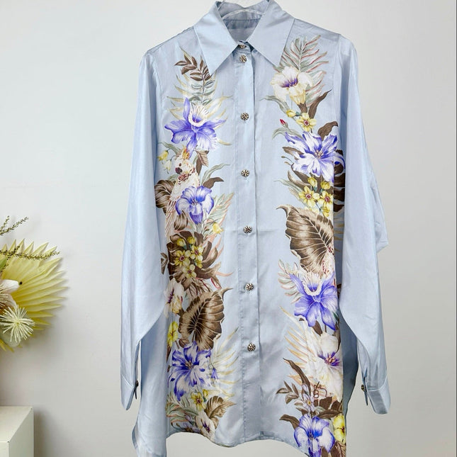 ZIMMERMANN LONG-SLEEVE CASUAL SHIRT 270126