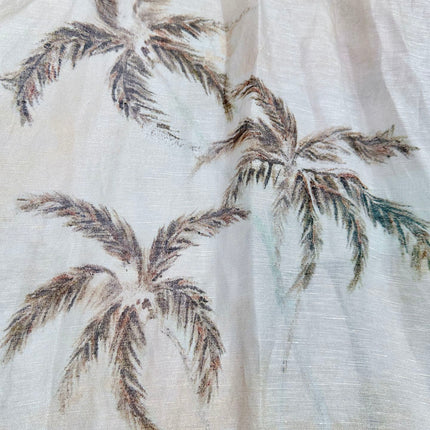 ZIMMERMANN BALANCE DEEP V-NECK MINI DRESS 270315