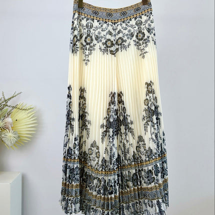 ZIMMERMANN PLEATED FLARED PANTS 270190