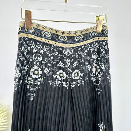 ZIMMERMANN PLEATED FLARED PANTS 270194