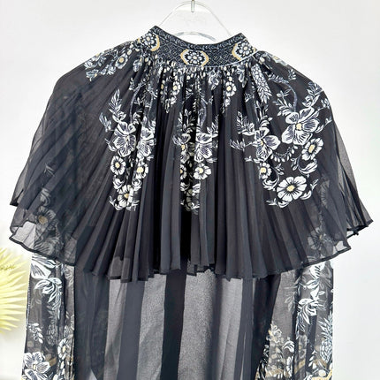 ZIMMERMANN PLEATED SHIRT 270195