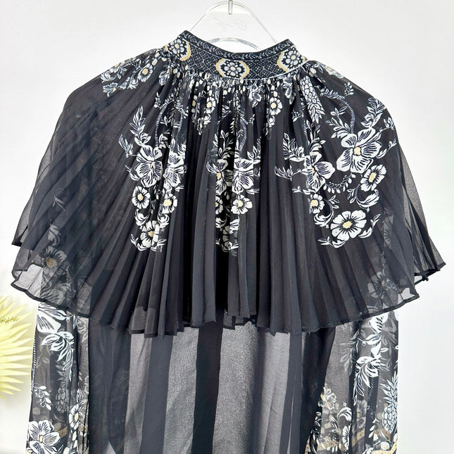 ZIMMERMANN PLEATED SHIRT 270195