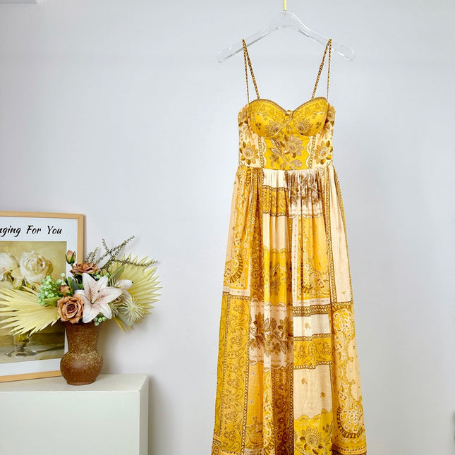 ZIMMERMANN SPAGHETTI STRAP DRESS 270216