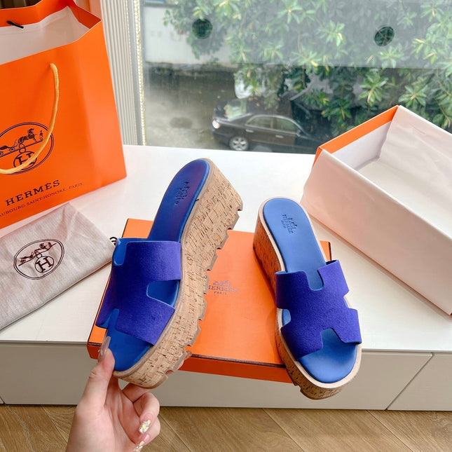 EZE 65 SANDAL NAVY SUEDE