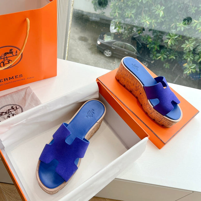 EZE 65 SANDAL NAVY SUEDE