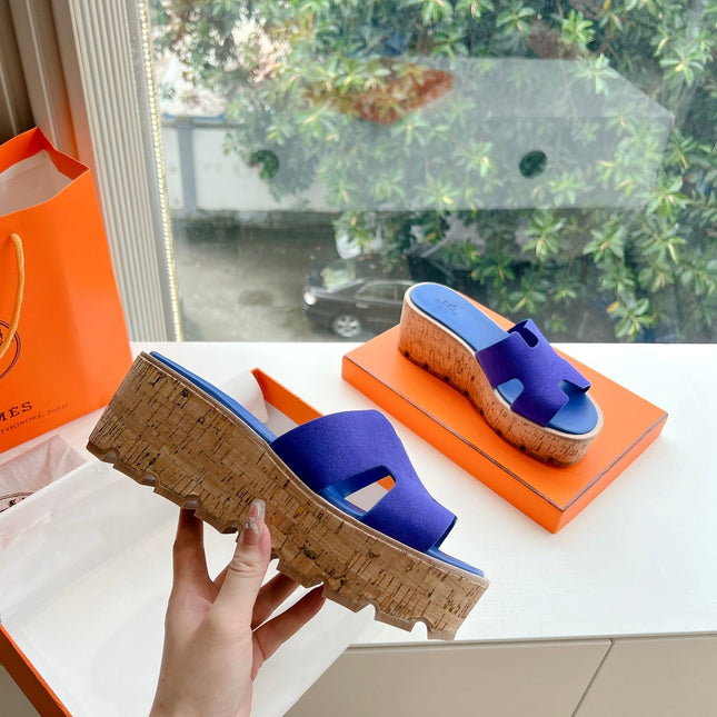 EZE 65 SANDAL NAVY SUEDE