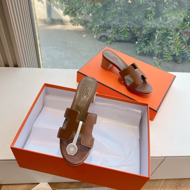 0ASIS SANDAL IN CHOCOLATE BROWN CALFSKIN