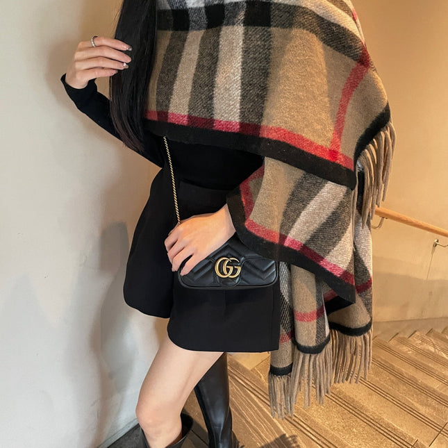 BURBERRY 25S PLAID KNIT JACKET 0030