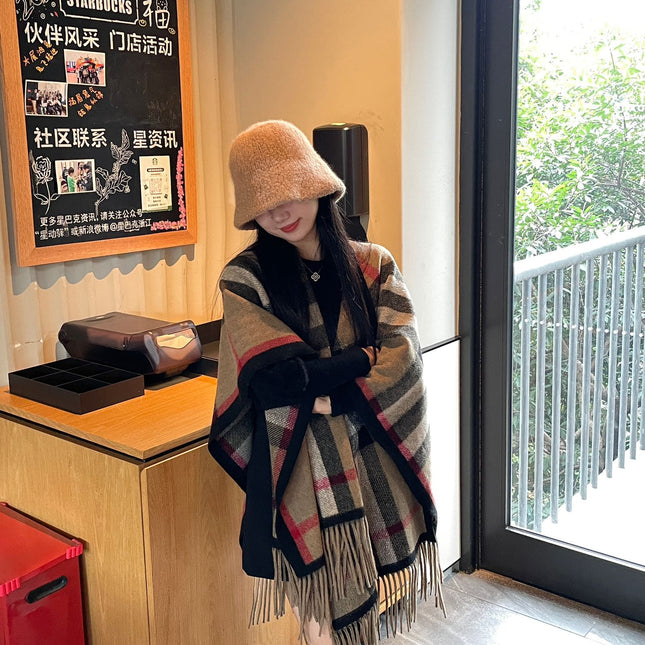 BURBERRY 25S PLAID KNIT JACKET 0030