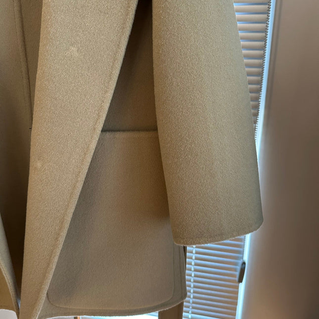 Loewe Coat Beige Cashmere