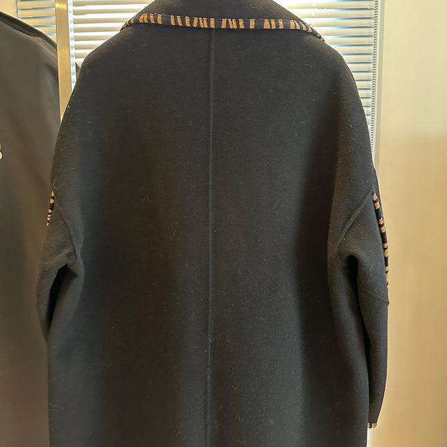 HERMES 25S DESIGNER CASHMERE COAT 180