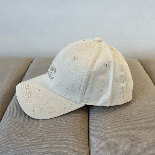 BASEBALL HAT IN IVORY COTTON 672891