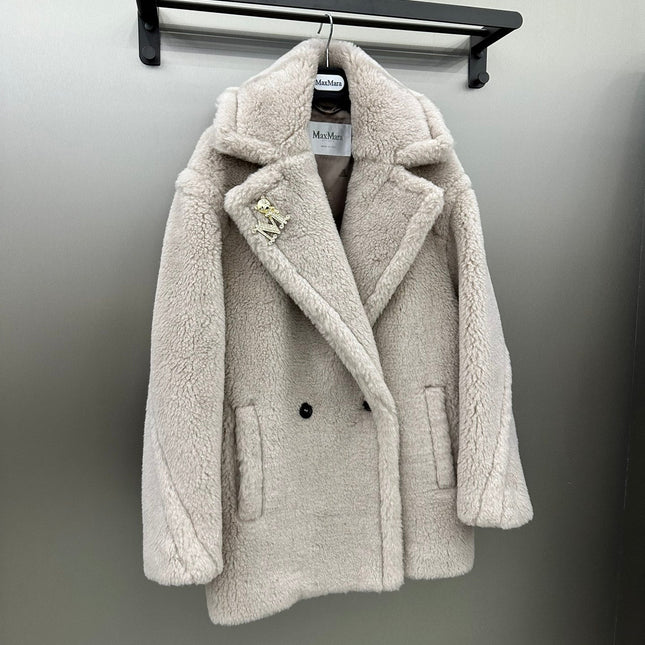 MAX MARA 25S TEDDY SHORT JACKET 067