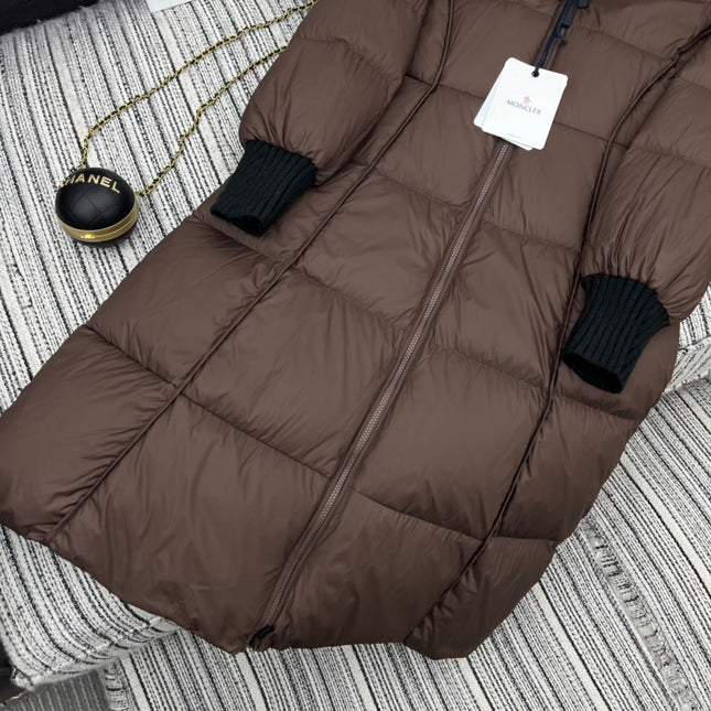 MONCLER 25S LONG HOODED COAT 258