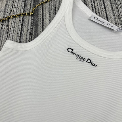 Dior 25C Tank Top White 228435
