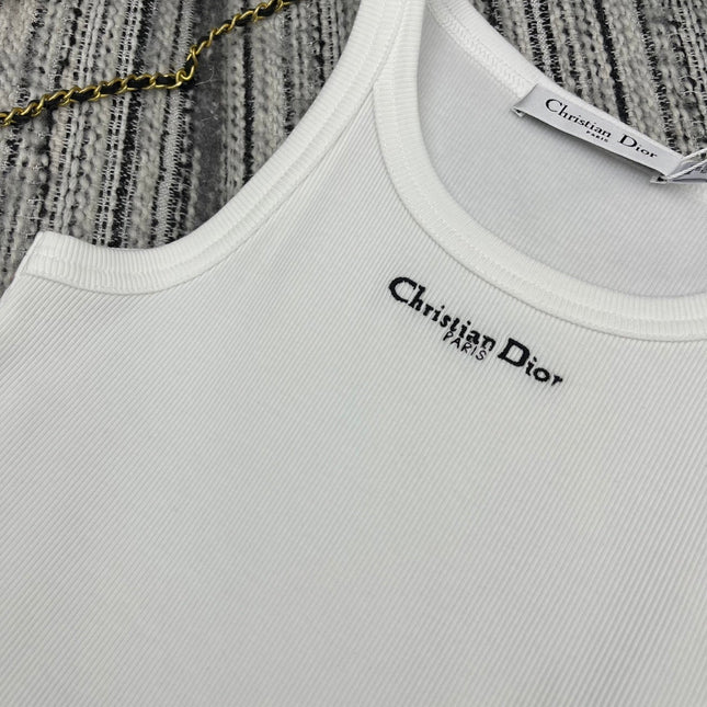 Dior 25C Tank Top White 228435
