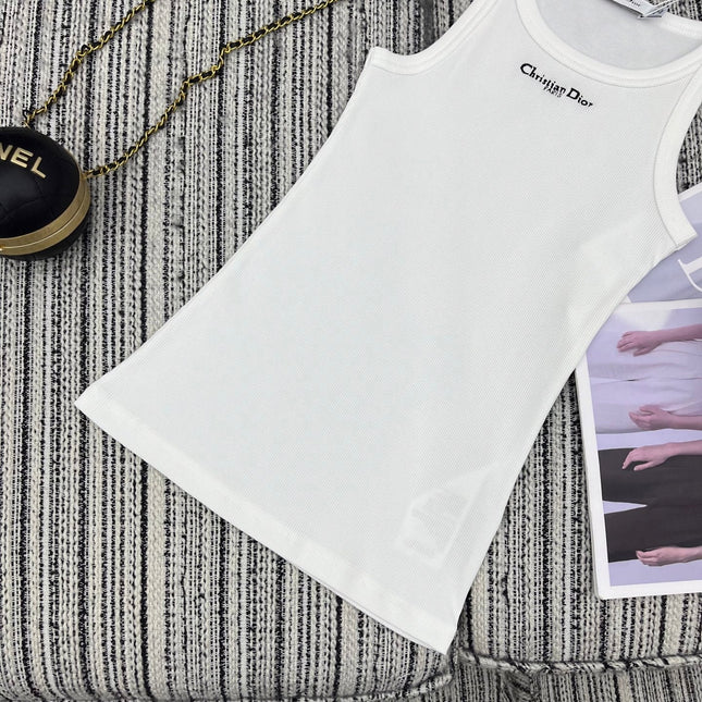 Dior 25C Tank Top White 228435