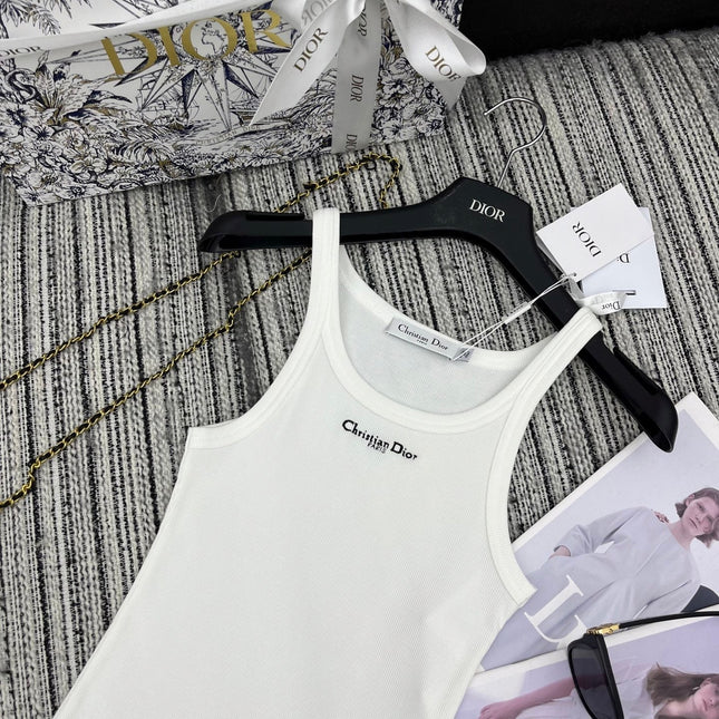 Dior 25C Tank Top White 228435