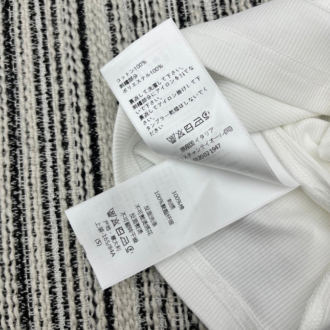 Dior 25C Tank Top White 228435