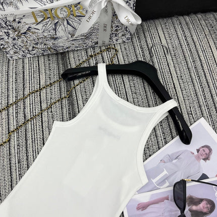 Dior 25C Tank Top White 228435