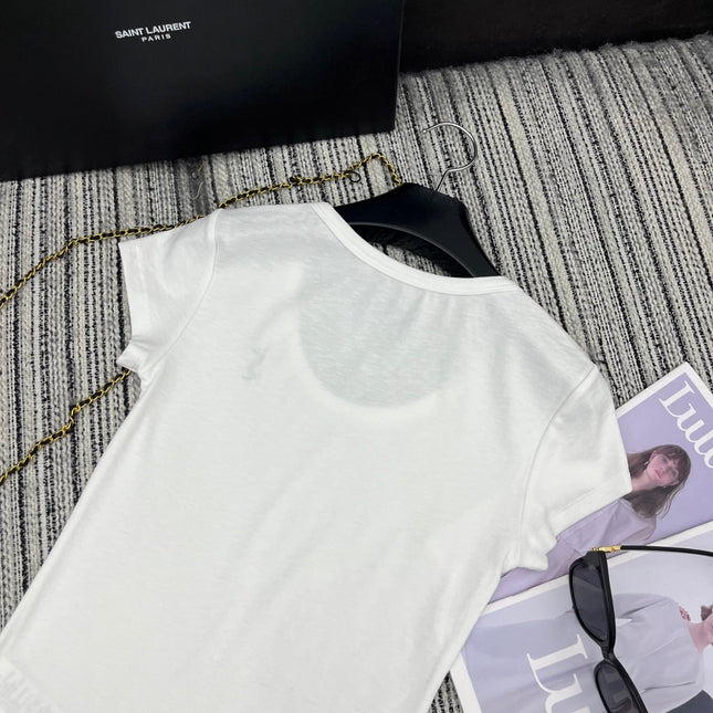 YSL T- Shirt White 228404