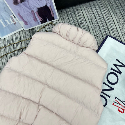 MONCLER 25S SLEEVELESS STAND-COLLAR JACKET 226