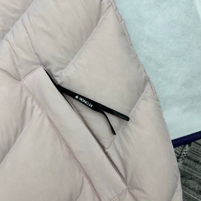MONCLER 25S SLEEVELESS STAND-COLLAR JACKET 226