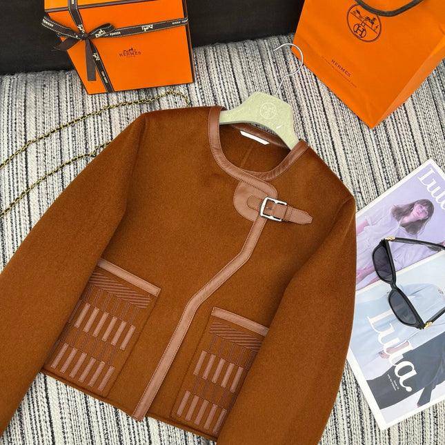 HERMES 25S KNITTED JACKET 8887