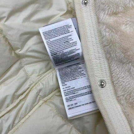 MONCLER 25S TEDDY FLEECE ROUND-NECK JACKET 193