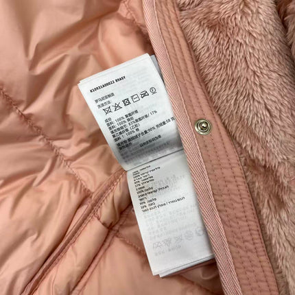 MONCLER 25S TEDDY FLEECE ROUND-NECK JACKET 192