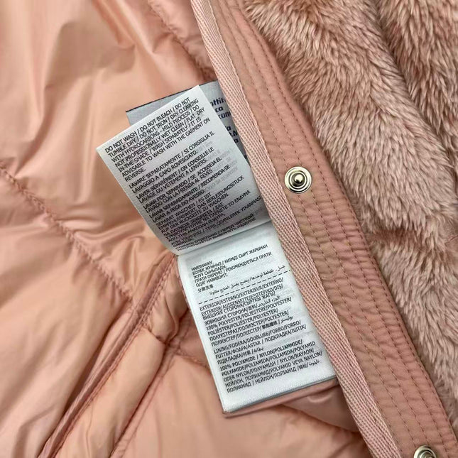 MONCLER 25S TEDDY FLEECE ROUND-NECK JACKET 192