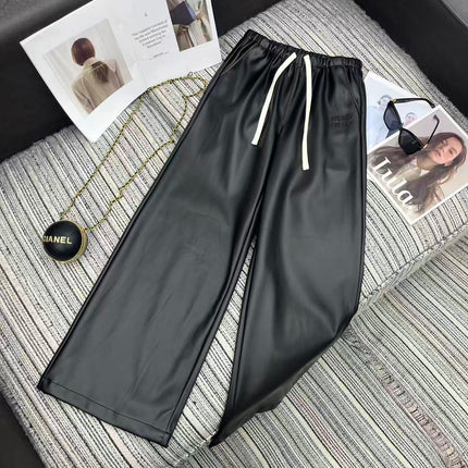 MIUMIU LEATHER PANTS STYLE 500