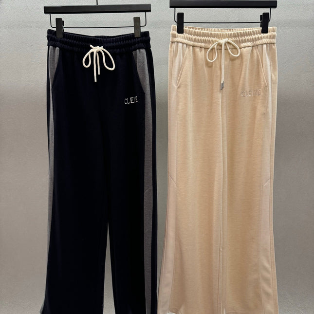 CELINE 25S WIDE-LEG WOOL PANTS 0125