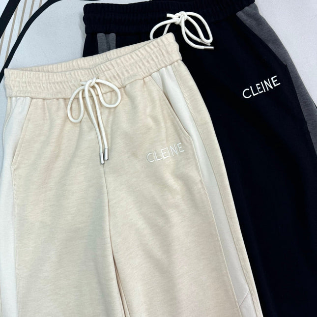 CELINE 25S WIDE-LEG WOOL PANTS 0126