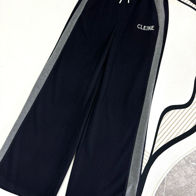 CELINE 25S WIDE-LEG WOOL PANTS 0125