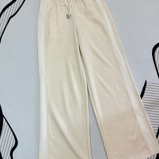 CELINE 25S WIDE-LEG WOOL PANTS 0126