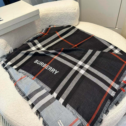 BBR SCARF 220 CM IN WOOL MIX SILK 490014