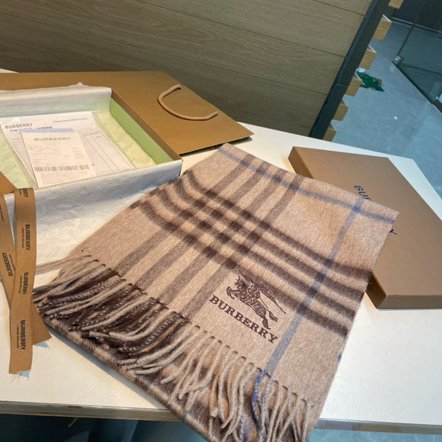 BBR SCARF 168 CM IN CASHMERE 494112