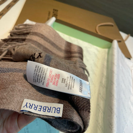 BBR SCARF 168 CM IN CASHMERE 494112