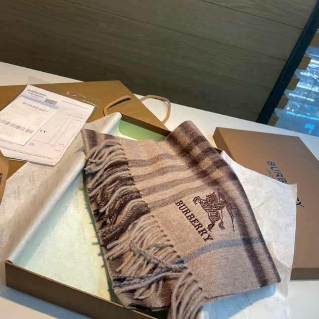 BBR SCARF 168 CM IN CASHMERE 494112