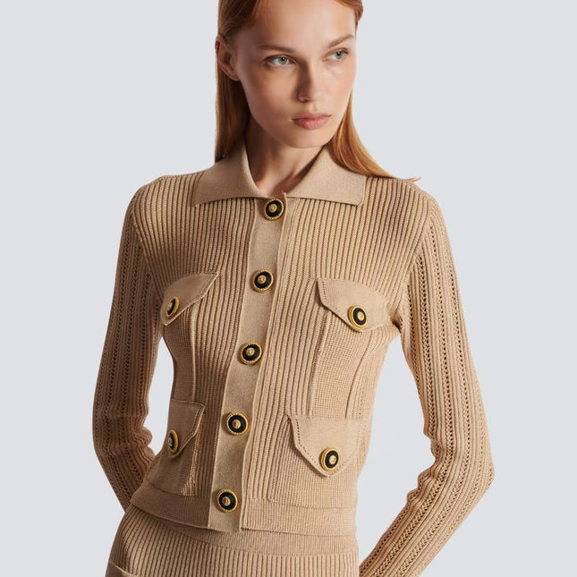 BALMAIN TOP AND SKIRT SET 25006/25007 STYLE 2