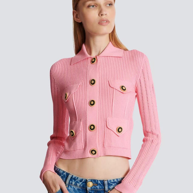 BALMAIN TOP AND SKIRT SET 25006/25007 STYLE 1